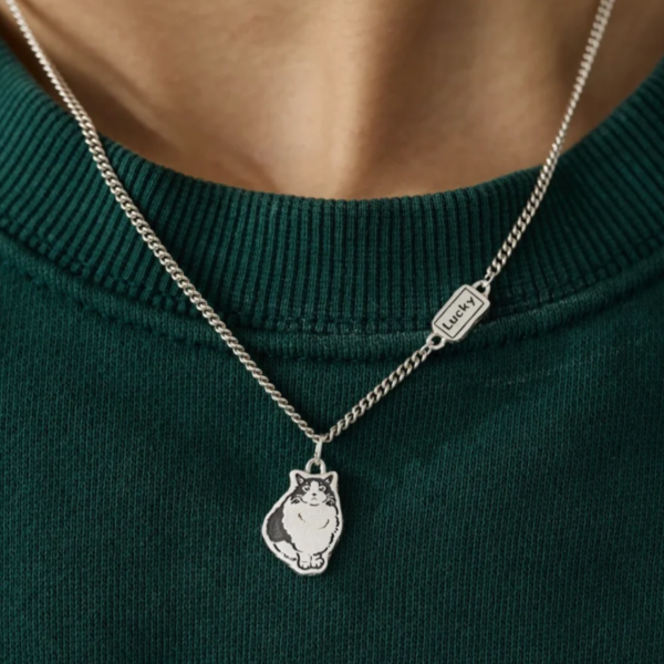 Engraved Plate Necklace