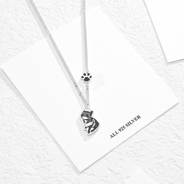 Dog Paw Style Necklace