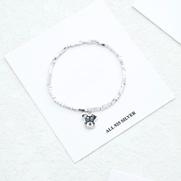 Crushed Silver Bracelet