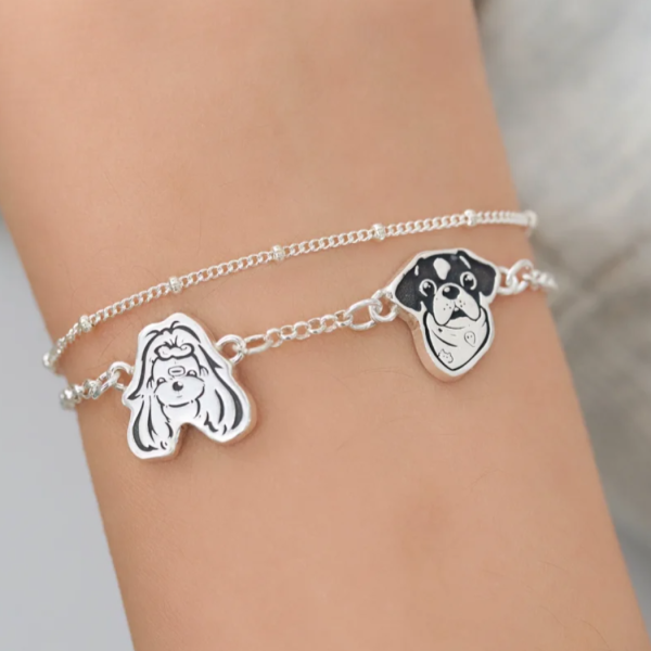 Stacked Double-Chain Bracelet