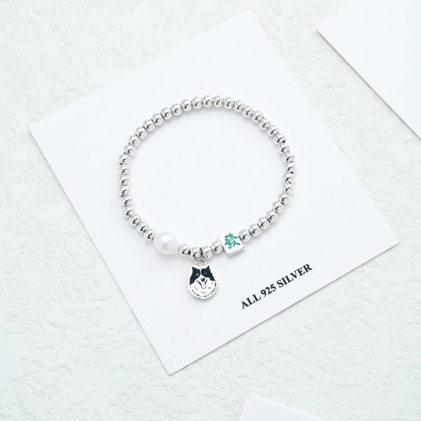 Fortune Pearl Charm Bracelet