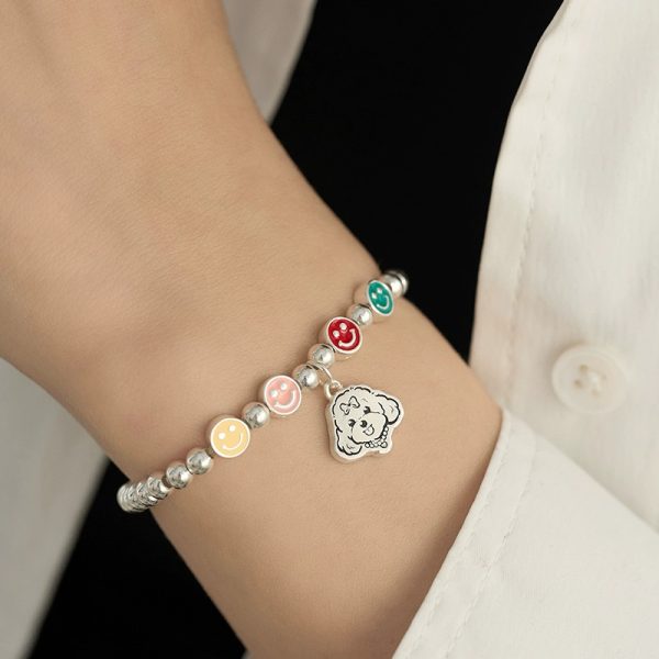 Smiley Bead Bracelet